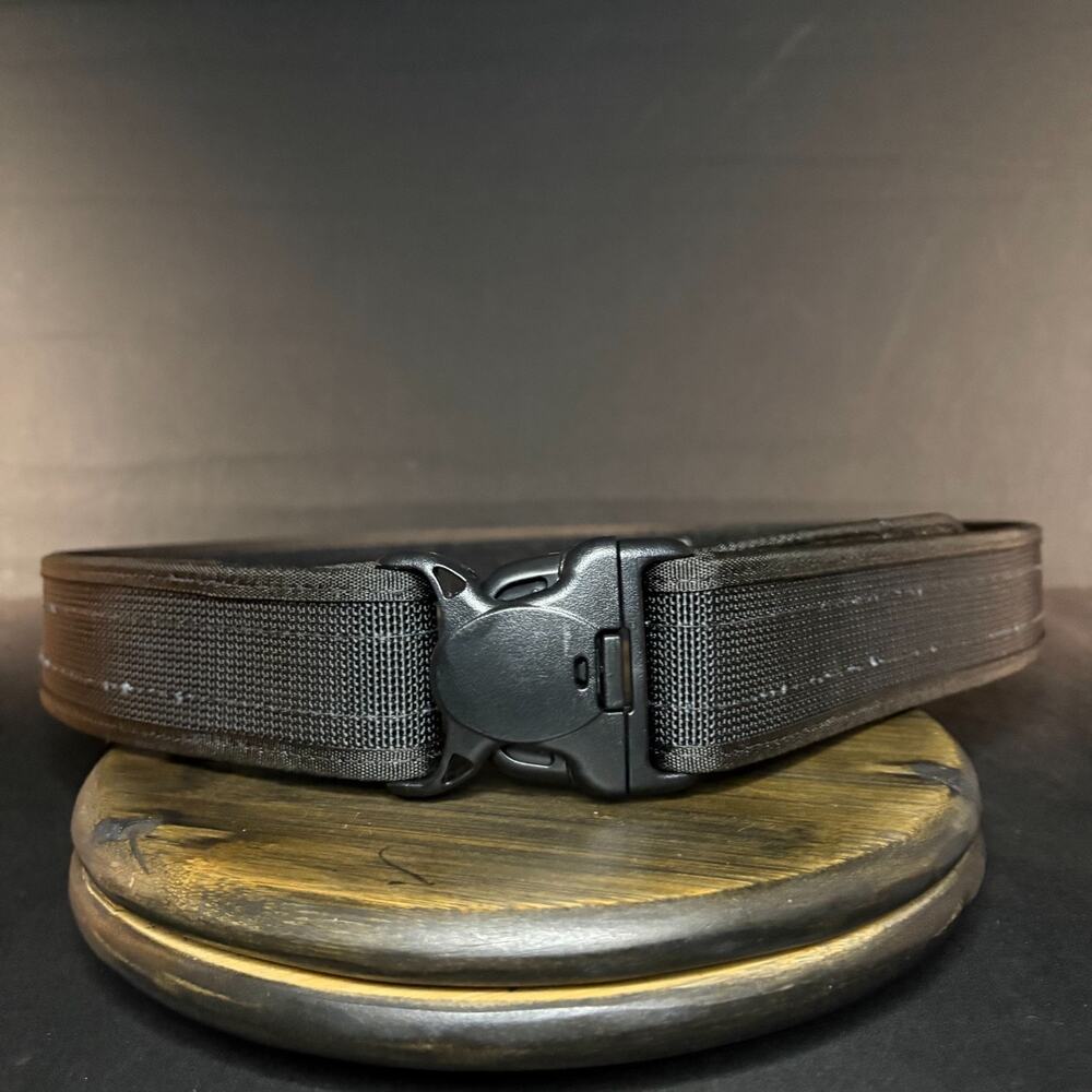 Bianchi 8100 Duty Belt Size 46"-52" Black Nylon Web Cop-Lok Buckle 2" Wide